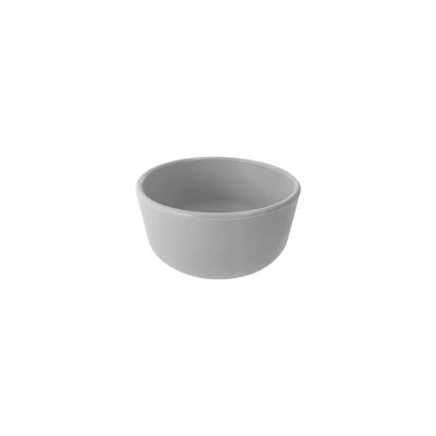 Oioi Basics Silicone Baby Bowl - Powder Grey, Non-Toxic, Microwave & Oven Safe Oioi Basics Silicone Baby Bowl - Safe & Durable silicone baby bowl, baby feeding bowl, non-toxic baby products, microwave safe baby bowl, oven safe baby bowl, Oioi Basics, baby products, feeding essentials, durable baby bowl, easy cleaning baby bowl, compact baby bowl, healthy baby feeding, baby meal solutions