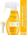 Bioderma Photoderm SPF50+ Sunscreen Spray 300ml - Water Resistant, Non-Greasy, Fragrance-Free Bioderma SPF50+ Sunscreen Spray - Water Resistant & Non-Greasy SPF50+ Sunscreen Spray, Family Sunscreen, Water Resistant Sunscreen, Non-Greasy Sunscreen, Fragrance-Free Sunscreen, Sunscreen for Sensitive Skin, Sunscreen for Children, Outdoor Sunscreen, Sports Sunscreen, Bioderma Photoderm