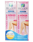Bioder Hair Removal Cream 2x100ml: Gentle & Effective Depilatory for Normal Skin, Reduces Hair Growth, Moisturizing, Painless Bioder Hair Removal Cream: Gentle, Painless & Effective hair removal cream, depilatory cream, hair removal for normal skin, tuy dokucu krem, hair growth reducing cream, painless hair removal, moisturizing hair removal, gentle hair removal cream, hair removal, depilatory, normal skin, hair growth reduction, painless, moisturizing, gentle, herbal formula, short hair removal, pleasant f