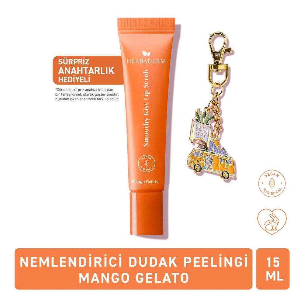 Herbaderm Mango Lip Scrub Exfoliating Balm 15 ml