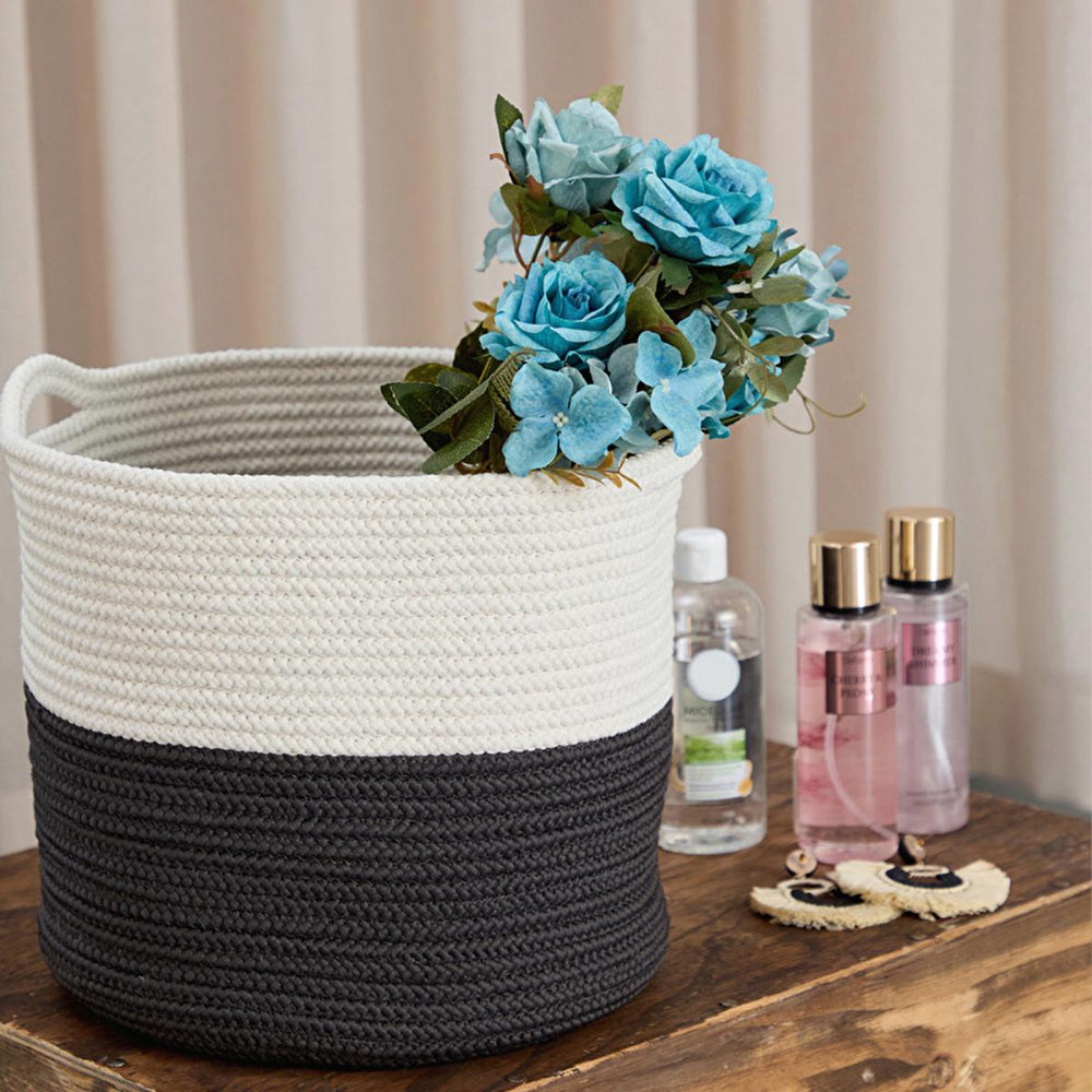 Coco Clementine Handwoven Jute Basket - Eco-Friendly, Multi-Purpose Storage Solution for Home Decor - view 6