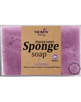 The Bath Bunny Lavender Sponge Soap with Peeling Effect 180g