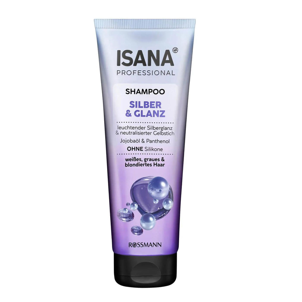 Isana Professional Silver & Shine Shampoo for Gray Hair 250ml