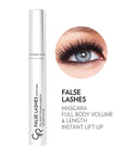 golden rose false lashes mascara in tube, swatch of golden rose false lashes mascara, model wearing golden rose false lashes mascara Golden Rose False Lashes Mascara - Perfect Volume and Length for Dramatic Lashes | 0.33 fl. oz. Golden Rose False Lashes Mascara - Extra Volume & Length golden-rose, false-lashes-mascara, volumizing-mascara, dramatic-lashes, makeup, beauty, women, cosmetic, ai-generated, makeup-enthusiasts