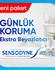 Sensodyne Sensitive Teeth Whitening Toothpaste with Fluoride - 2.54 fl oz Sensodyne Whitening Toothpaste for Sensitive Teeth - 2.54 fl oz sensitive teeth toothpaste, whitening toothpaste, fluoride toothpaste, Sensodyne toothpaste, sensitive teeth care, oral care, tooth sensitivity relief, teeth whitening, fluoride protection, dental care products