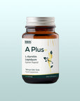 HHS A Plus L-Carnitine Lepidium Herbal Capsules | Natural Support with Ginger, Garcinia & Maca