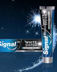 Signal White System Arındırıcı Beyazlık Diş Macunu - 2 Haftada Beyaz Dişler, Ferah Nefes Signal White System Diş Macunu - 2 Haftada Beyaz Dişler Teeth whitening toothpaste, Signal White System toothpaste, Whitening oral care, Natural whitening minerals toothpaste, Fresh breath toothpaste, Diş beyazlatma, Ağız hijyeni, Doğal beyazlatıcı mineraller, Aktif karbonlu diş macunu, Ferah nefes