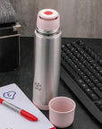 Cooker Stainless Steel Thermos 500ml - Keeps Drinks Hot/Cold for 24 Hours, Durable & Eco-Friendly Stainless Steel Thermos 500ml - Hot/Cold Drinks for 24 Hours stainless steel thermos, insulated flask, thermal mug, outdoor beverage container, reusable coffee mug, eco-friendly, durable, keeps drinks hot, keeps drinks cold, 24-hour temperature retention, double-layer construction, unbreakable, ergonomic design, local production, camping, hiking, picnic, daily commute, office, school, sustainable, reduces waste