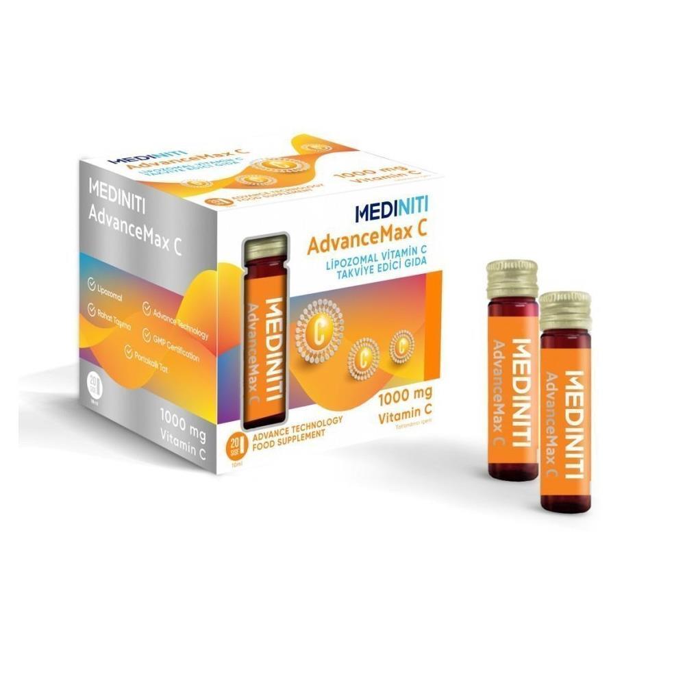 Mediniti AdvanceMax C 1000mg Vitamin C 20 Bottles - image 3
