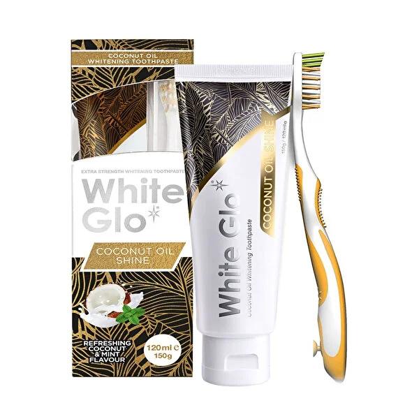 White Glo Coconut Oil Whitening Toothpaste 4oz - Natural Brightening | Fresh Mint Flavor - image 9