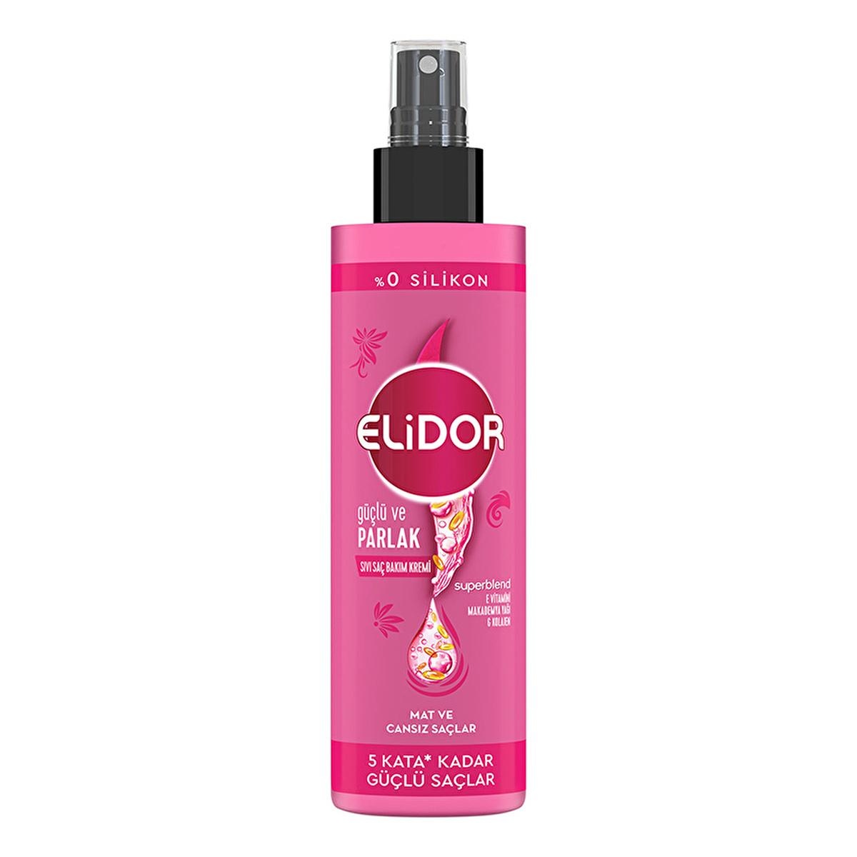 Elidor Superblend Hair Care Leave-In Conditioner - Silicone-Free, Coconut Oil, UV Protection - 6.76 fl oz Elidor Superblend Leave-In Conditioner - Silicone-Free & UV Protective Hair care product, Leave-in hair conditioner, Silicone-free hair care, Coconut oil hair treatment, UV protection for hair, Hair nourishment, Hair protection, Natural hair care, Hair softness, Hair shine, Hair manageability, Dry hair solution, Damaged hair repair