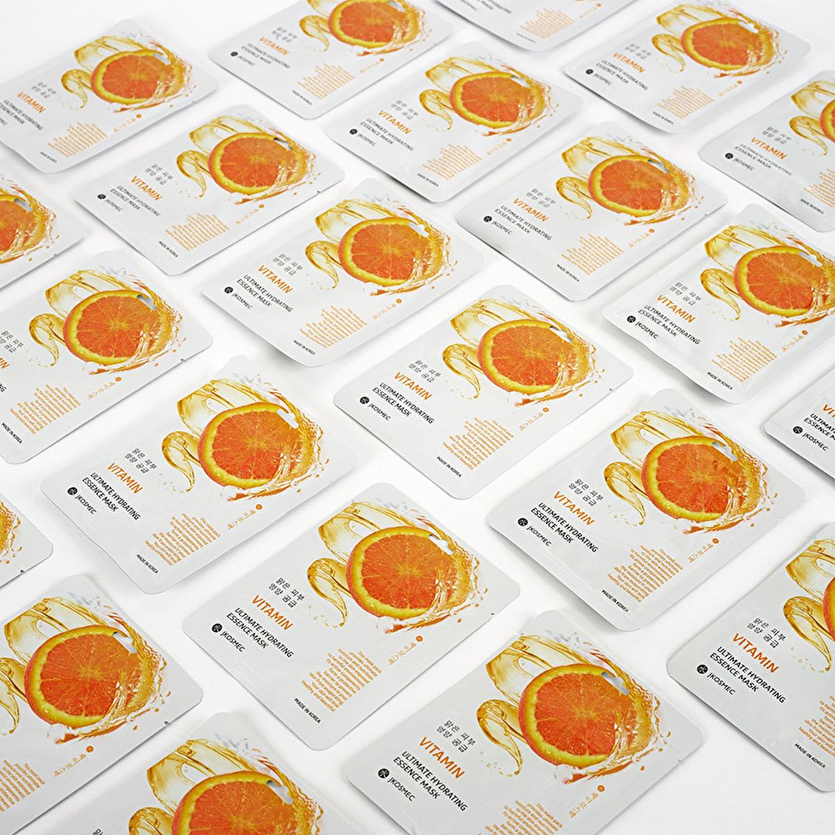JKosmec Hydrating Vitamin Korean Face Mask - 25ml, Nourishing & Brightening Complexion JKosmec Hydrating Vitamin Face Mask - Nourishing & Brightening hydrating face mask, vitamin face mask, Korean face mask, skin hydration, face mask for brighter skin, nourishing face mask, skincare routine, dry skin solution, dehydrated skin treatment, vitamin complex, long-lasting hydration, easy skincare, travel-friendly skincare