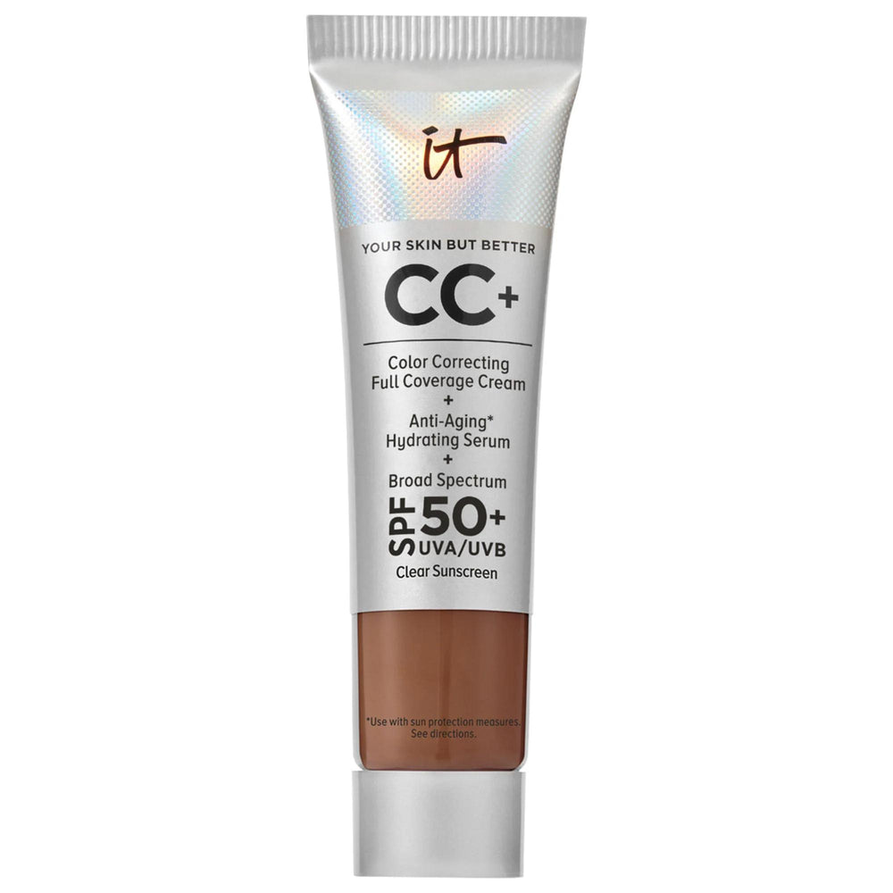 IT Cosmetics CC+ Cream Full Coverage Foundation SPF 50+: Hydrating, Anti-Aging & Color Correcting - Perfect for Acne Scars, Redness & Uneven Skin Tone IT Cosmetics CC Cream SPF 50: Full Coverage, Hydrating Foundation CC Cream, Full Coverage Foundation, SPF 50 Foundation, Color Correcting Cream, Hydrating Foundation, Anti-aging Foundation, Makeup for acne scars, Foundation for redness, Foundation for uneven skin tone, Hyaluronic Acid Foundation, full coverage makeup, sun protection, anti-aging, acne scars, r