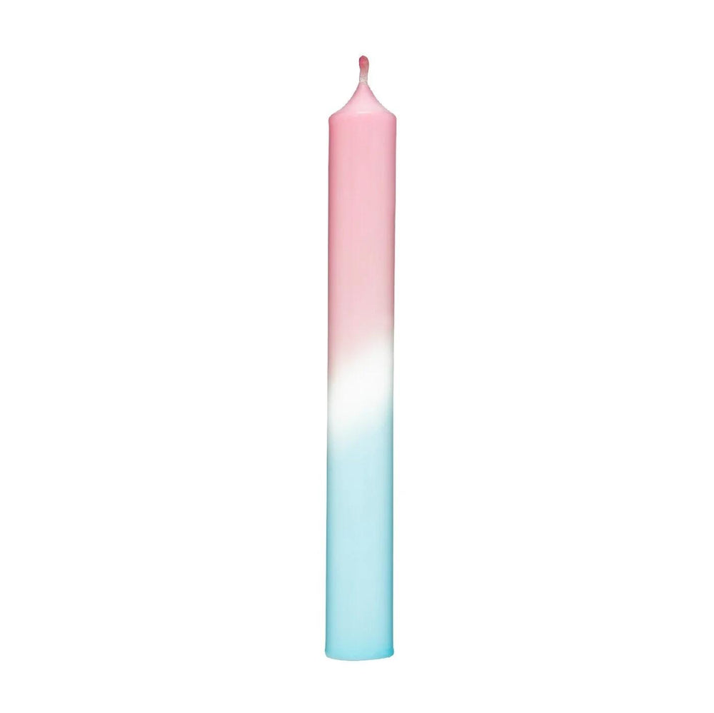 Rubinlicht Batik Pastel Taper Candle 1 Piece