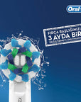 Oral-B Kids Electric Toothbrush Replacement Heads - Frozen 2 Theme, Gentle on Gums, Compatible with Oral-B Kids +3 - view 3