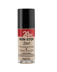 Pastel 24H Non-Stop Liquid Foundation and Concealer - Cruelty-Free, Vegan, Long-Lasting Makeup Pastel 24H Non-Stop Foundation & Concealer - Long Lasting, Cruelty-Free liquid foundation, concealer, cruelty-free makeup, vegan cosmetics, long-lasting makeup, dermatologically tested products, paraben-free beauty products, makeup essentials, beauty routine simplifier, 24-hour coverage, non-stop makeup, ethical beauty products, sensitive skin friendly, travel makeup, daily makeup, special occasion makeup