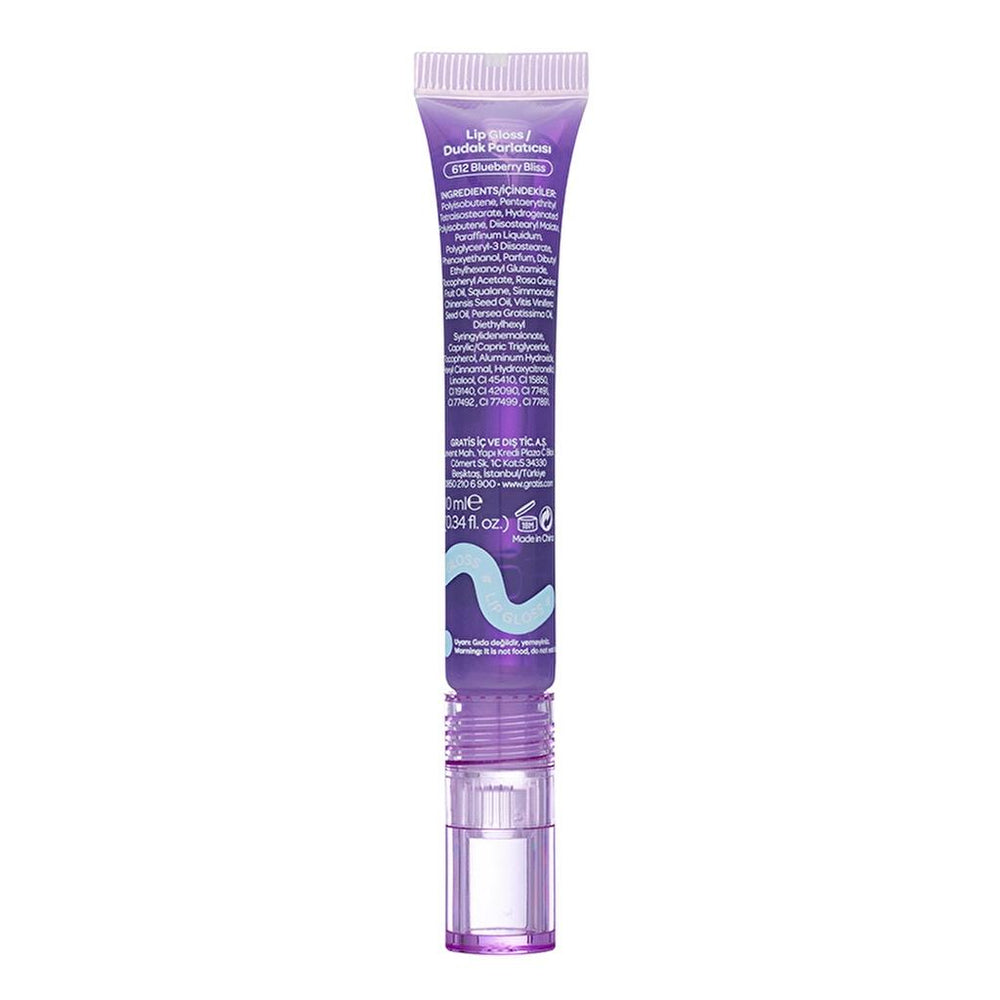 Beaulis Fun Juicy Drink Lip Gloss Blueberry Bliss 612