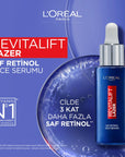 Loreal Paris Revitalift Anti-Aging Face Serum - Retinol Serum for Wrinkle Reduction, Dermatologist-Approved Skincare - view 8