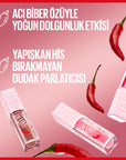 Maybelline New York Lifter Plump Dudak Parlatıcısı 006 Hot Chili - Instantly Plumps Lips, Long-Lasting Effect, Non-Sticky Maybelline Lifter Plump Lip Gloss - Instant Plumping Lip Plumper, Maybelline New York Lifter Plump, Lip Gloss with Plumping Effect, Non-sticky Lip Care, Long-lasting Lip Plumper, Cosmetic Lip Care, Beauty Products, Makeup, Lip Care Routine, Chili Pepper Extract, Instant Plumping, Confidence Boost, Non-Invasive Beauty Solutions