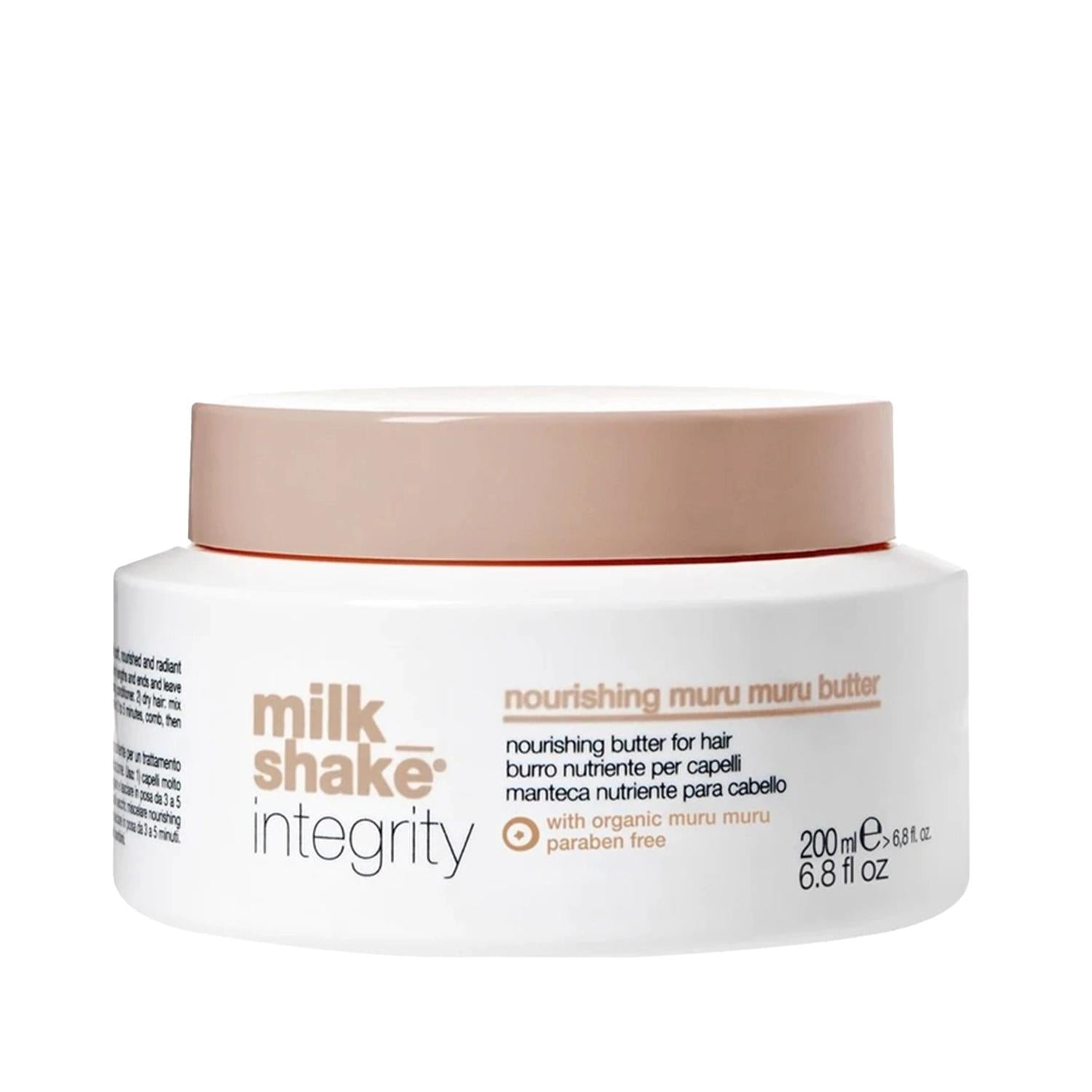 Milk Shake Nourishing Hair Care Product with Muru Muru Yağı - Repairing Hair Treatment, 6.76 fl oz Milk Shake Muru Muru Yağı Hair Care - Nourishing & Repairing Milk Shake Hair Care, Muru Muru Yağı, Nourishing Hair Product, Repairing Hair Treatment, Hair Butter, Hair Nourishment, Moisturizing Hair Care, Dry Hair Solution, Damaged Hair Repair, Natural Hair Care, Hair Treatment, Hair Care Products