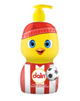 Dalin Gentle Baby Shampoo with Fun Designs - Hypoallergenic & Dermatologically Tested, 16.91 fl oz Dalin Baby Shampoo - Gentle & Fun baby shampoo, hypoallergenic baby care, gentle baby shampoo, dermatologically tested baby products, fun baby bath products, baby bath time, sensitive skin care, pH balanced baby products, water conservation, baby care essentials