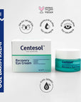 Görkito Centesol Hydrating Eye Cream, Natural Vegan Skincare for Dark Circles & Dry Skin - 0.51 fl oz Görkito Centesol Eye Cream - Natural Hydrating Skincare eye cream, hydrating eye care, natural skincare, vegan eye cream, dermatologically tested eye cream, under-eye care, dark circle treatment, dry skin relief, Centella Asiatica, Ceramide, Caffeine, Squalene, vegan skincare, cruelty-free cosmetics