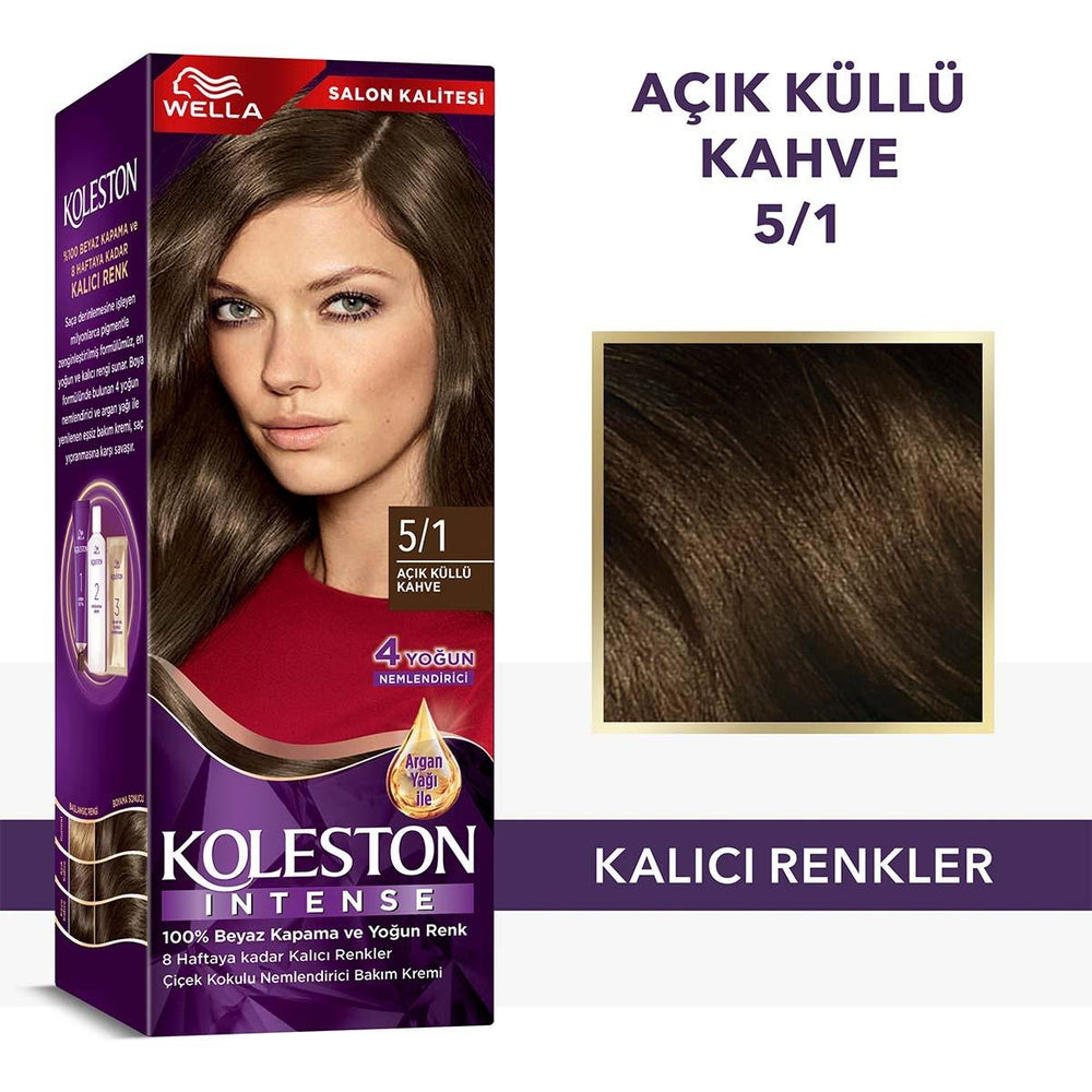 Wella Koleston Intense Hair Dye - 100% Grey Coverage, Long-Lasting Color with Argan Oil - view 4