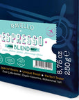 Moliendo Ravello 100% Arabica Espresso Blend Coffee Beans - Specialty Coffee for Connoisseurs with Chocolate & Citrus Notes Moliendo Ravello Arabica Espresso Blend Coffee - Rich & Balanced Arabica coffee, Specialty coffee blend, Ethiopian coffee, Honduran coffee, Coffee connoisseurs, Espresso blend, Coffee beans, Chocolate notes, Citrus notes, Floral aroma, Medium acidity, Strong body, Coffee lovers, Gourmet coffee