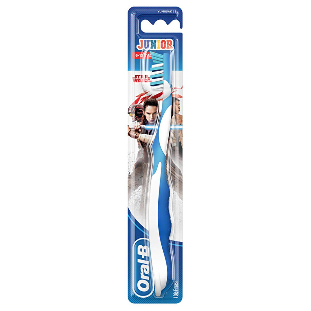 Oral-B Stages Star Wars Junior Toothbrush for Kids Age 6-12 - Toothpaste