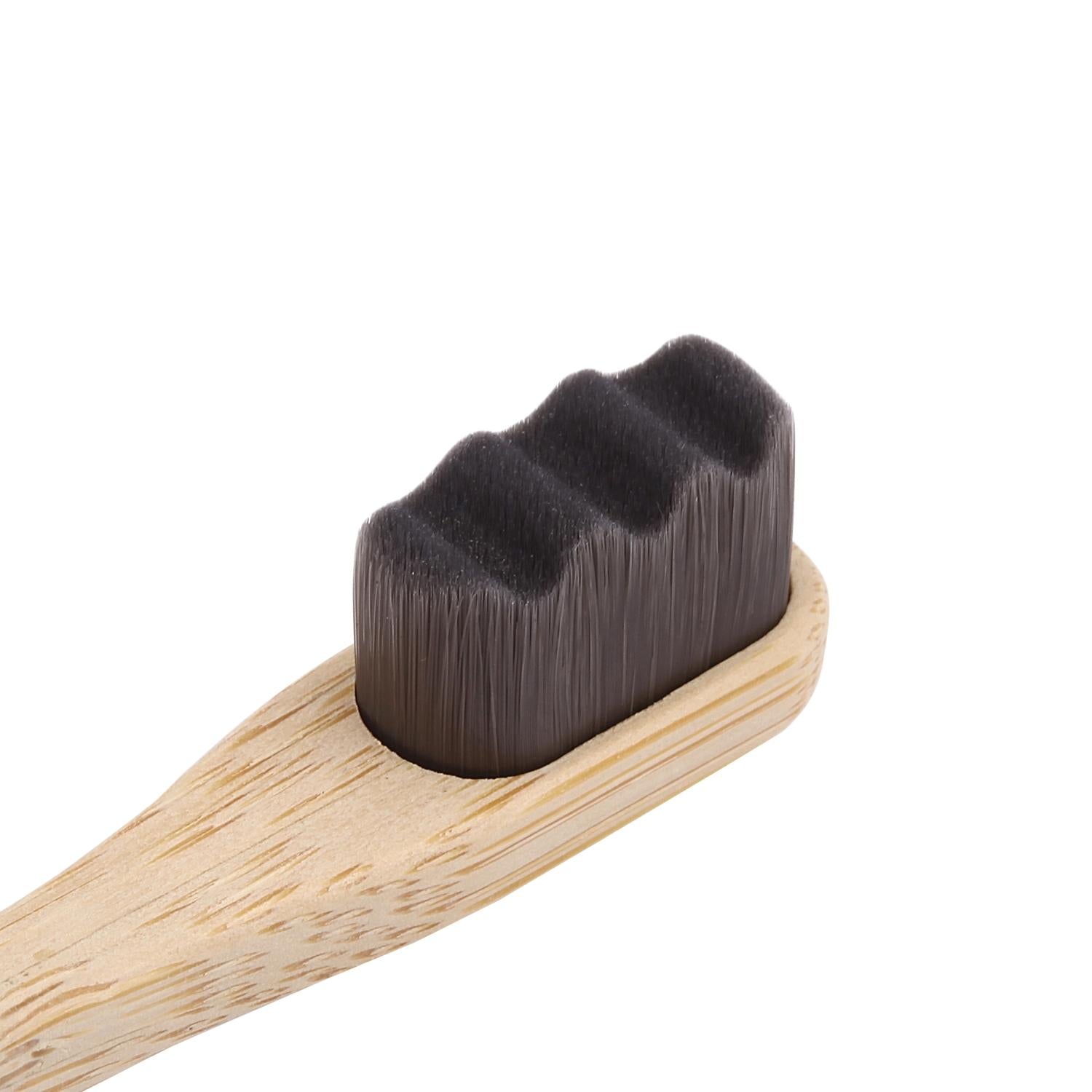 T-Brush Bamboo Toothbrush for Adults - Eco-Friendly Nano Bristle Oral Care T-Brush Bamboo Toothbrush - Eco-Friendly Oral Care Bamboo toothbrush, Adult toothbrush, Eco-friendly oral care, Sustainable dental hygiene, Nano bristle toothbrush, Biodegradable toothbrush, Sustainable living, Oral hygiene for adults, Eco-friendly products, Dental care, Green living, Zero waste, Sustainable products, Oral care, Toothbrush, Bamboo products