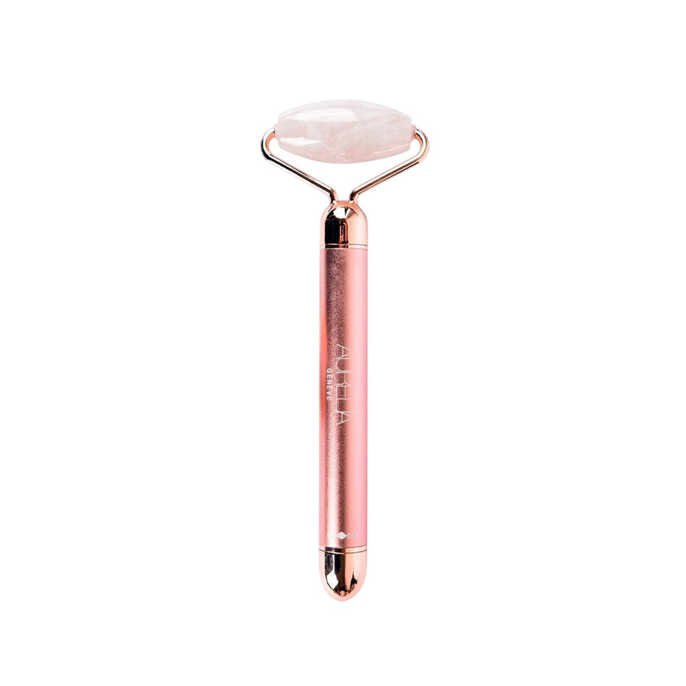 Aurelia Geneve Dual-Head Vibrating Rose Quartz Gua Sha