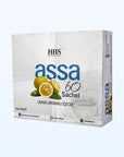 HHS Assa 60 Lemon Flavored Herbal Tea | Natural Energy & Balance | 60 Tea Bags