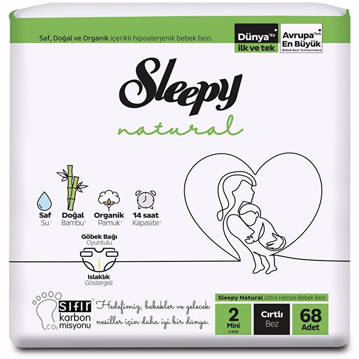 Sleepy Natural Mini: Bamboo Baby Diapers - Gentle, Soft, Absorbent Newborn Diapers for Sensitive Skin (68 Count) Sleepy Natural Bamboo Baby Diapers: Gentle & Absorbent baby diapers, natural baby diapers, bamboo diapers, newborn diapers, infant diapers, sensitive skin diapers, soft baby diapers, absorbent baby diapers, diapers, natural diapers, bamboo, newborn, infant, sensitive skin, soft, absorbent, baby, diaper, baby care, natural baby care, skin care, baby essentials, eco-friendly diapers, baby registry,