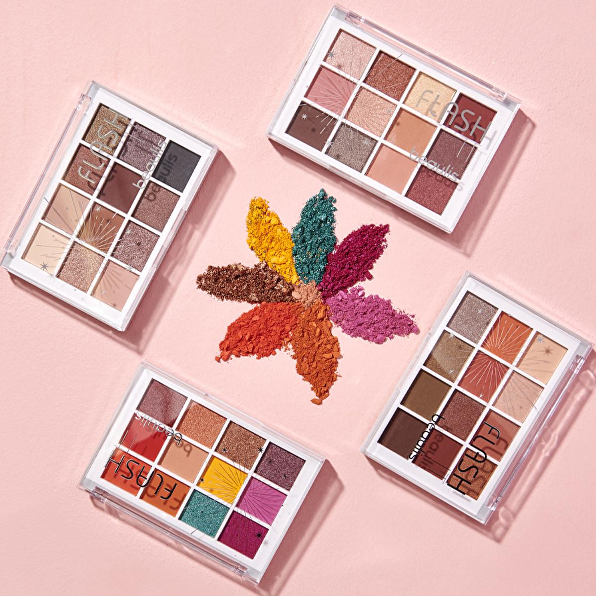 Beaulis Makeup Eyeshadow Palette - 12 Shades for Versatile Eye Makeup, Matte & Shimmer Finishes Beaulis 12-Shade Eyeshadow Palette - Matte & Shimmer Makeup Eyeshadow Palette, Beaulis Flash It, 12 Eyeshadow Shades, Matte and Shimmer Eyeshadows, Versatile Eye Makeup, Eyeshadow Palette, Makeup for Eyes, Eye Makeup Essentials, Beauty Products, Cosmetics, Makeup Palette, Eye Shadow, Beaulis Makeup, Makeup for Day and Night, Versatile Makeup, Makeup Creativity