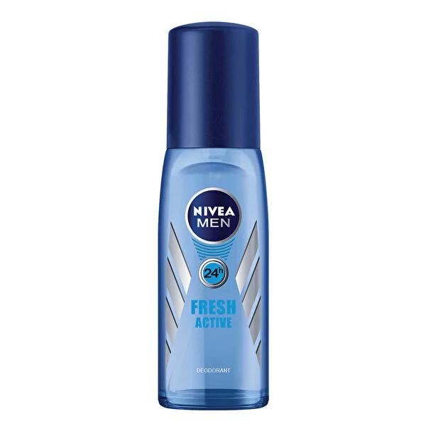 Nivea Men Fresh Active Deodorant Spray - Long Lasting, Natural Scent, 24 Hour Protection Nivea Men Fresh Active Deodorant Spray - 24 Hour Protection Nivea Men Fresh Active Deodorant, Men's Deodorant Spray, Long-lasting Deodorant, Natural Deodorant for Men, Aerosol Deodorant Spray, Deodorant for Active Men, Gentle Deodorant, 24 Hour Deodorant Protection, Fresh Deodorant Scent, Men's Grooming, Personal Care, Hygiene Products