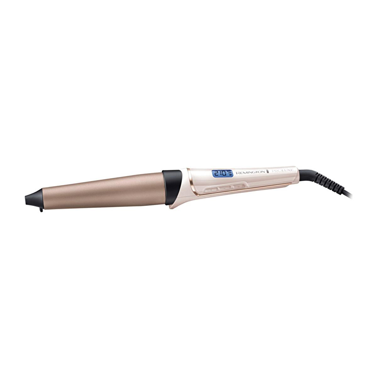 Remington PROluxe CI91X1 Conic Curling Iron - Professional Hair Styling with Ceramic Coating & Digital Display Remington PROluxe CI91X1 Curling Iron - Ceramic & Digital Remington PROluxe CI91X1, Conic Curling Iron, Ceramic Curling Iron, Digital Display Curling Iron, Adjustable Temperature Curling Iron, Professional Hair Styling, Hair Styling Tools, Curling Irons, Hair Care, Beauty Tools, Salon Quality at Home