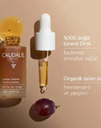 Caudalie Sunless Tanning Drops: Natural Bronzer with Hyaluronic Acid for Sunless Glow | Sensitive Skin Friendly Caudalie Sunless Tanning Drops - Natural Bronzer & Sunless Glow sunless tanning drops, natural bronzer, DHA self-tanner, hyaluronic acid tanning, paraben-free tanner, sensitive skin tanner, Caudalie tanning drops, self-tanning serum, sunless glow, natural self tanner, self tanner, tanning serum, natural tan, sunless tan, hyaluronic acid, grape water, natural ingredients, paraben free, silicone fre