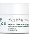 Nuxe White Ultimate Glow Moisturising Brightening Gel Cream 50ml - Vitamin C Skincare for Brighter, Hydrated Skin Nuxe White Ultimate Glow Gel Cream - Brightening & Hydrating Nuxe White Ultimate Glow, Moisturizing Brightening Gel Cream, Vitamin C skincare, Brightening face cream, Hydrating gel cream, skincare, brightening, hydration, Vitamin C, antioxidant, dark spots, hyperpigmentation, even skin tone, radiant glow, moisturizing, gel cream, face cream, skincare routine, daily skincare, beauty, cosmetics