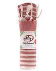 Eklips Red Turkish Pestemal Towel Lightweight Cotton UF009