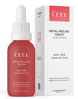Ceel: AHA BHA Red Peeling Serum - Exfoliate, Renew & Even Skin Tone | Glycolic & Salicylic Acid Peel for Acne, Anti-Aging at Home Ceel AHA BHA Peel: Renew Skin, Treat Acne & Even Tone AHA BHA peeling serum, skin exfoliating serum, skin tone evening serum, red peeling serum, salicylic acid serum, glycolic acid peel, acne treatment serum, anti-aging serum, chemical peel at home, AHA serum, BHA serum, exfoliate, renew, even skin tone, oily skin, acne prone skin, blemishes, sun damage, signs of aging, home chem