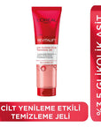 Loreal Paris Revitalift Cilt Yenileme Etkili Temizleme Jeli - Anti-Aging Glycolic Acid Facial Cleansing Gel for Smoother Skin Loreal Paris Revitalift Glycolic Acid Cleansing Gel Loreal Paris Revitalift Cleansing Gel, Glycolic Acid facial cleanser, Anti-aging skincare, Dermatologically tested skincare products, Gentle exfoliating facial gel, Facial cleansing gel, Skincare for mature skin, Glycolic Acid benefits, Smooth skin, Bright skin, Anti-aging skincare routine, Skincare essentials, Dermatologically test