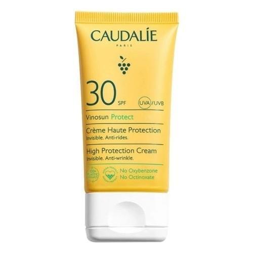 caudalie vinosun high protection cream spf 30, caudalie full size sunscreen cream, sun protection cream with anti-aging benefits Caudalie Vinosun High Protection Cream - SPF 30 | 50 ml Caudalie Vinosun SPF 30 Cream - High Protection caudalie, sunscreen, spf-30, skincare, high-protection, eco-friendly, lightweight, fragrance-free, anti-aging, ai-generated