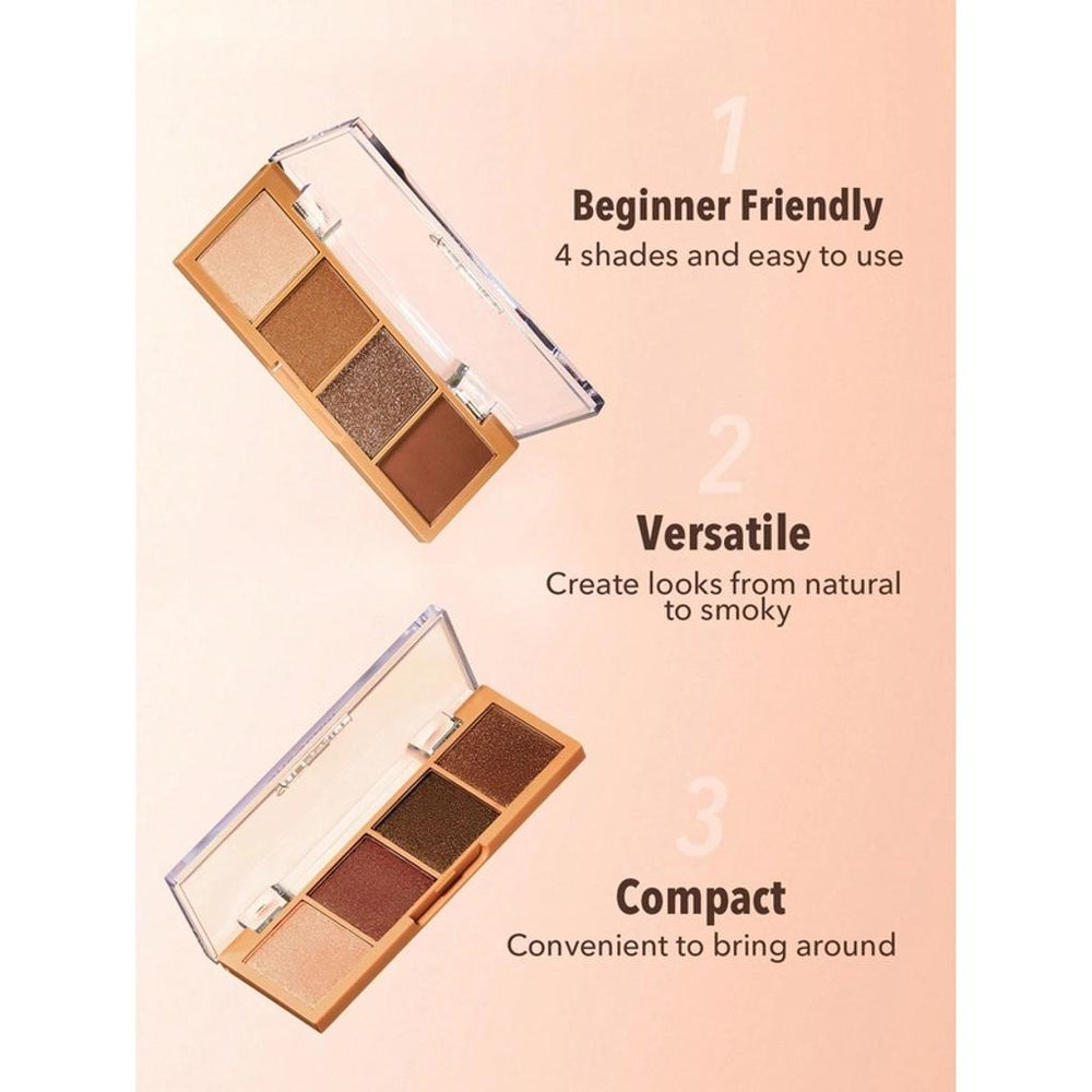 Sheglam Essential Quad Eyeshadow Palette in Veil 4.5g