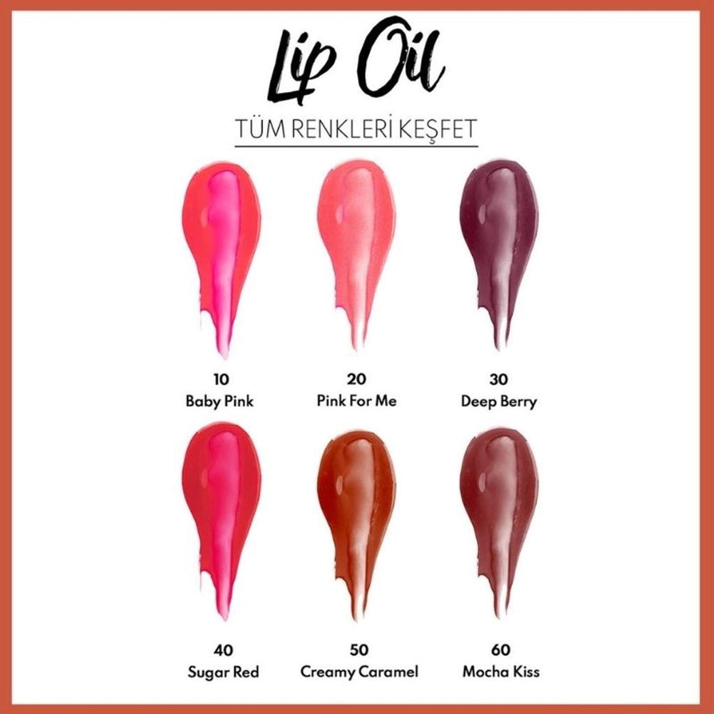 Note Cosme Lip Oil in Creamy Caramel 6ml