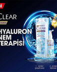 Clear Women Hyaluron Moisture Therapy Anti-Dandruff Shampoo - 48H Hydration, Dry Scalp Treatment, Volumizing Clear Women Hyaluron Shampoo: Hydrate Scalp, Anti-Dandruff anti-dandruff shampoo, moisturizing shampoo, hyaluronic acid shampoo, dry scalp treatment, volumizing shampoo, hair hydration, dandruff control, itchy scalp relief, shampoo for dry hair, clear women shampoo, shampoo, hair care, dry hair, dandruff, itchy scalp, hair volume, hydration, hyaluronic acid, ceramide, moisture-lock technology, 48-hou