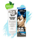 Color Rebel London Semi-Permanent Hair Dye - Paraben-Free, Ammonia-Free, Cruelty-Free Mavi 100 ml Color Rebel London Semi-Permanent Hair Dye - Paraben & Ammonia Free semi-permanent hair dye, paraben-free hair dye, ammonia-free hair color, cruelty-free hair dye, chemical-free hair coloring, vegan hair dye, gentle hair coloring, cleaner beauty hair products, Mavi hair dye, Color Rebel London