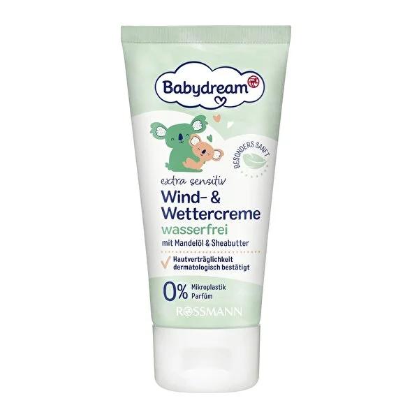Babydream Extra Gentle Baby Cream for Sensitive Skin - Hypoallergenic, Natural Ingredients, 1.69 fl oz Babydream Extra Gentle Baby Cream - Sensitive Skin Care baby cream, sensitive skin care, natural baby products, hypoallergenic baby cream, dermatologically tested, baby skincare, gentle baby products, almond oil, shea butter, chemical-free baby care