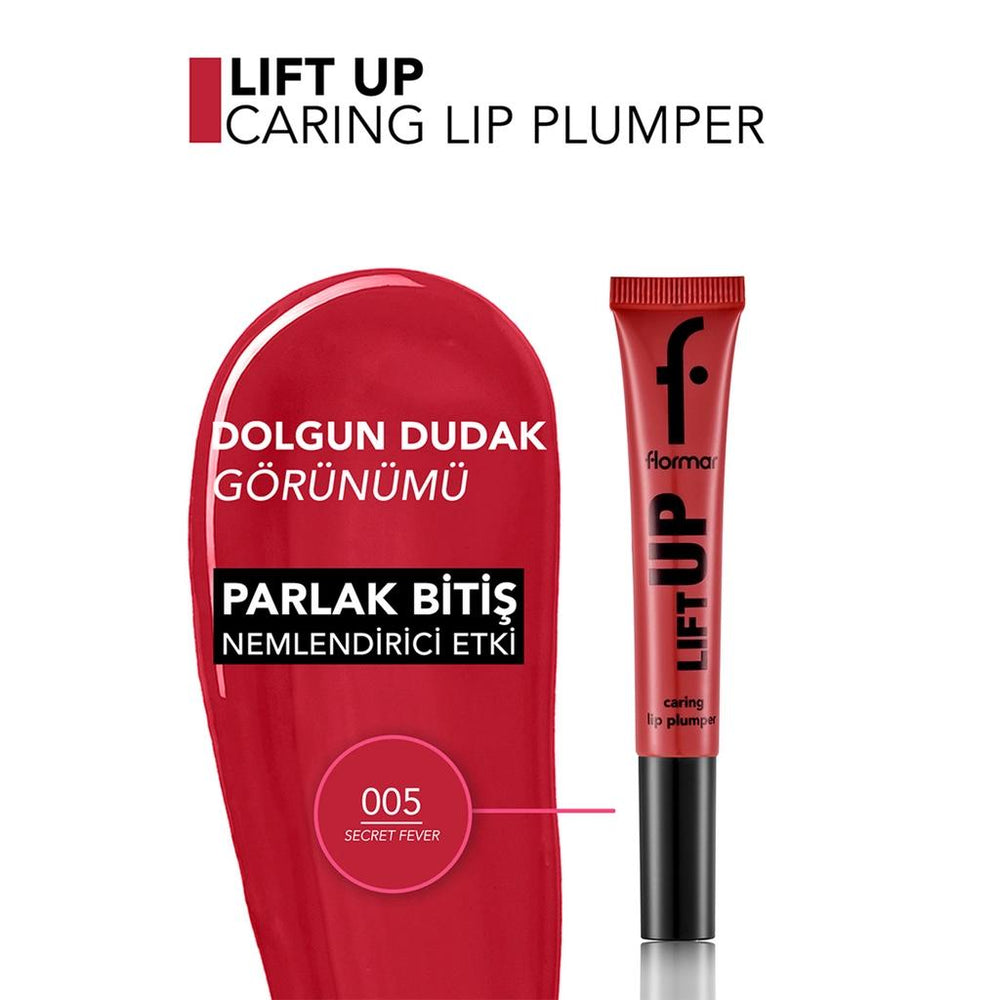 Flormar Lift Up Hyaluronic Acid Lip Plumper 005 Secret Fever 5ml