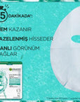 Garnier Hyaluronic Aloe Vera Hydrating Face Mask - Refreshing & Revitalizing Sheet Mask for Dry Skin, Intense Moisture & Soothing Comfort Garnier Hyaluronic Aloe Face Mask: Hydrate & Revitalize Skin hyaluronic acid face mask, aloe vera sheet mask, hydrating face mask, refreshing face mask, skin revitalization mask, Garnier face mask, sheet mask for dry skin, beauty face mask, hyaluronic acid,aloe vera, sheet mask, face mask, dry skin, hydrating, refreshing, revitalizing, beauty, skincare, facial treatment,