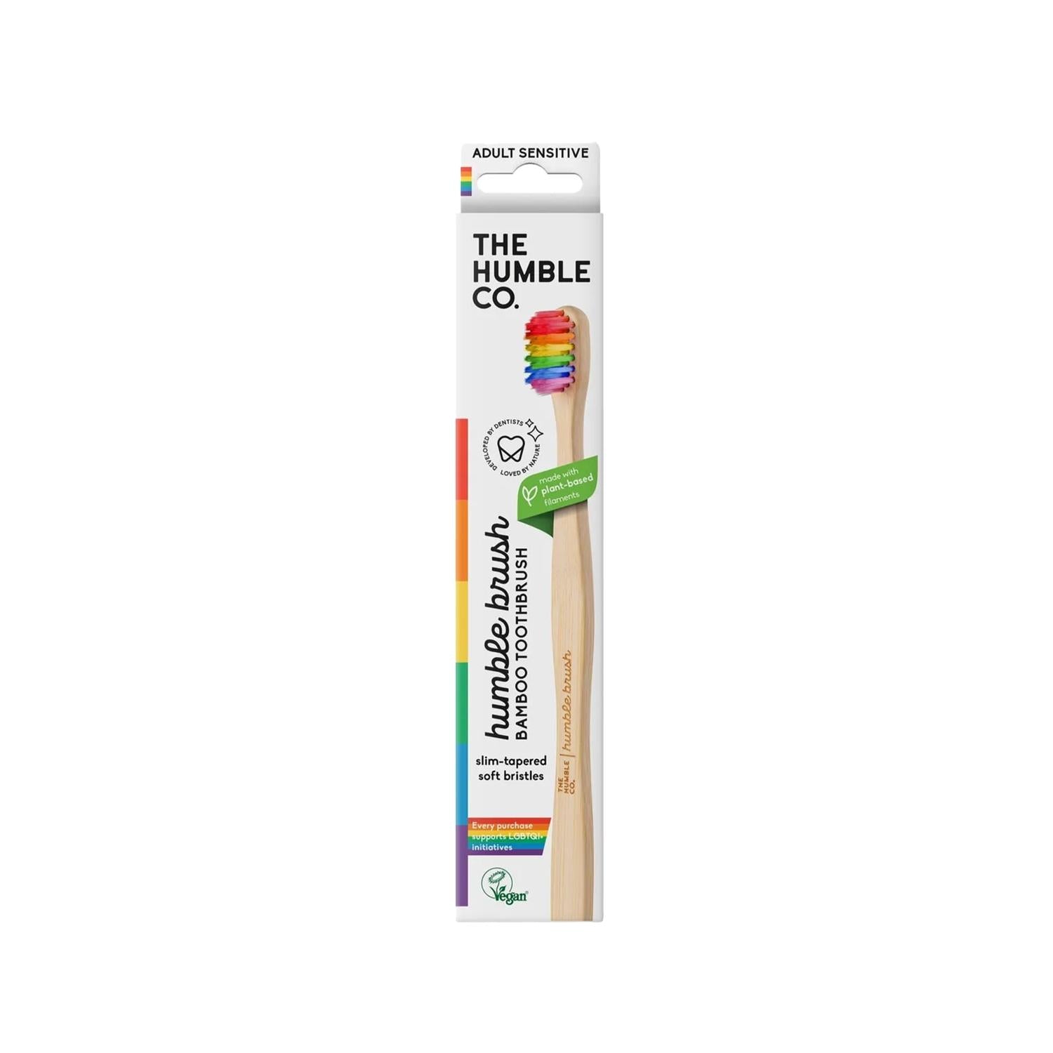 The Humble Co Manual Toothbrush for Adults - Soft Bristle, Gentle Cleaning, Colorful Design The Humble Co Soft Bristle Manual Toothbrush for Adults manual toothbrush, adult toothbrush, soft bristle toothbrush, gentle toothbrush, colorful toothbrush, eco-friendly toothbrush, sustainable oral care, gentle oral care, sensitive teeth toothbrush, environmentally friendly toothbrush